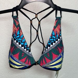 Gianni Bini Multi Colored Bikini Top/Bottom